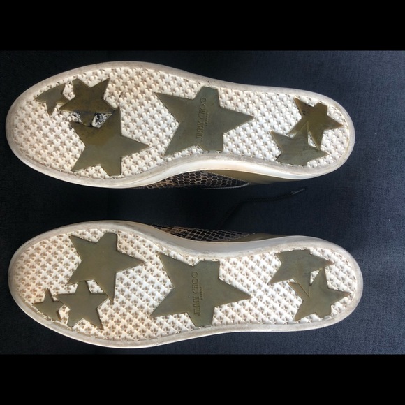 Snakeskin Jimmy Choo Sneakers - Picture 2 of 7
